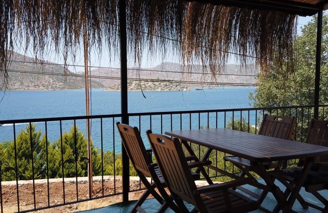 Flat with Island View in Adatepe, Bozburun