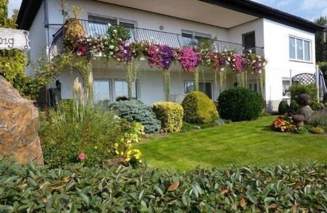 Flat with terrace, garden and barbecue