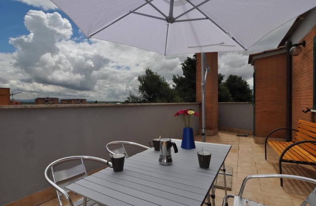 Flatinrome Fiera 5 private terrace