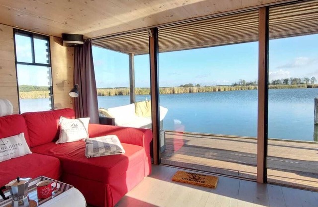 Floating AquariHus in Loddin on the island of Usedom