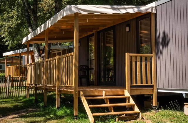 Flower camping de Rouffiac * - Mobile home Gabare Premium 37m2- 2 bedrooms 6 people