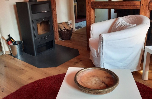 Flusslandschaft Elbe: Organic vacation apartment with wood-burning stove and garden