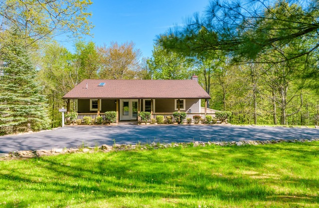 Forest View Home with Wrap-Around Deck - Minutes to the Lake & Wisp Resort