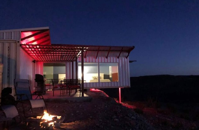 Fossil Knob Ridge -Cinnabar: Ultra-Modern Container Home