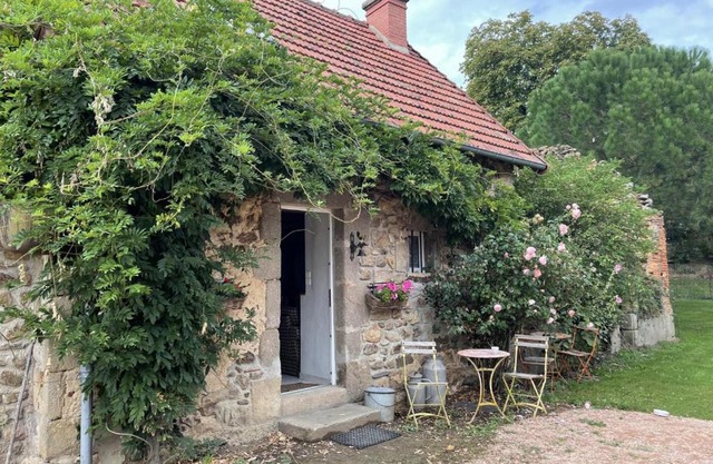Gîte charme & confort avec piscine, terrasse, jardin clos, près de Néris les Bains, animaux acceptés - FR-1-489-344