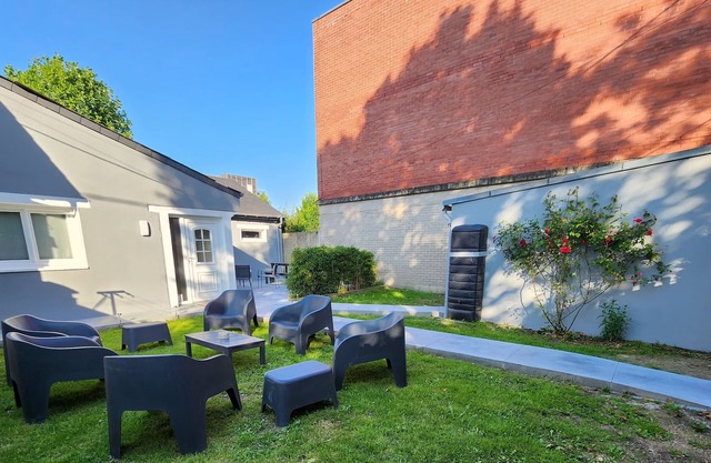 Gîte De La Borre Becque 9pers Merville Maison Plain-pied 3 Chambres Jardin