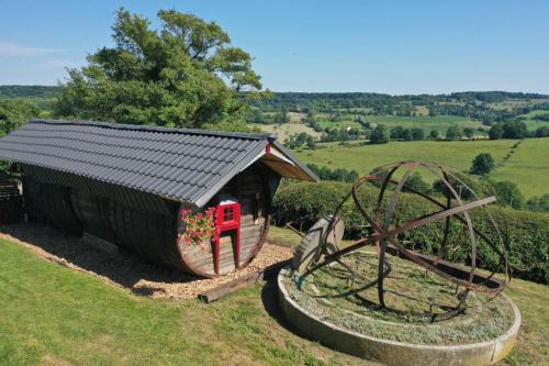 Gîte insolite Tonneaux "Le Coup de Foudre" Sa Vue Panoramique