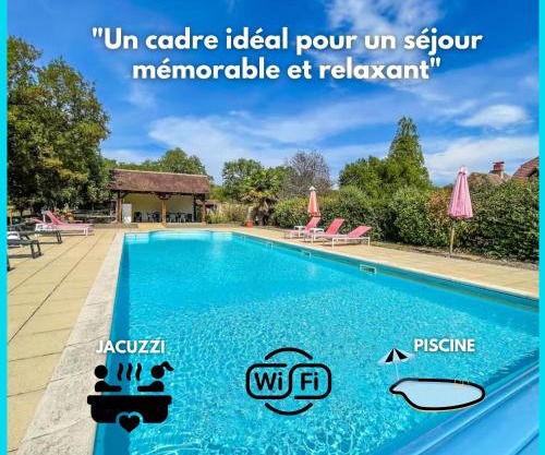 Gîte le Cantou, Martel avec piscine & jacuzzi