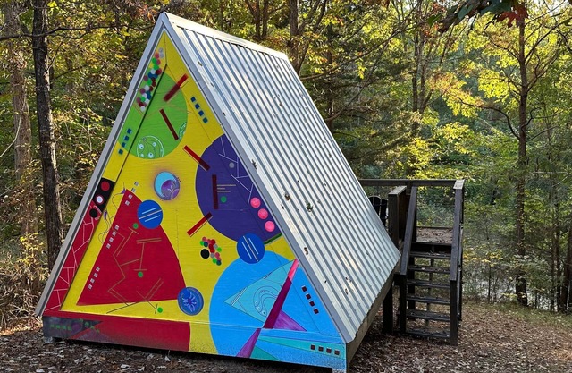 G-1 Glamp in Bohamia - 268 acre forest retreat