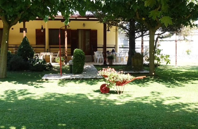 Garden beach house