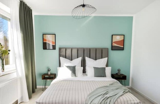 Gemütliche & Stylische Wohnung Küche Wifi TV