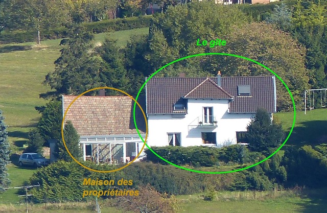 Gîte Au Bon Accueil; Calm, rest, hikes, mountain biking and many other things .