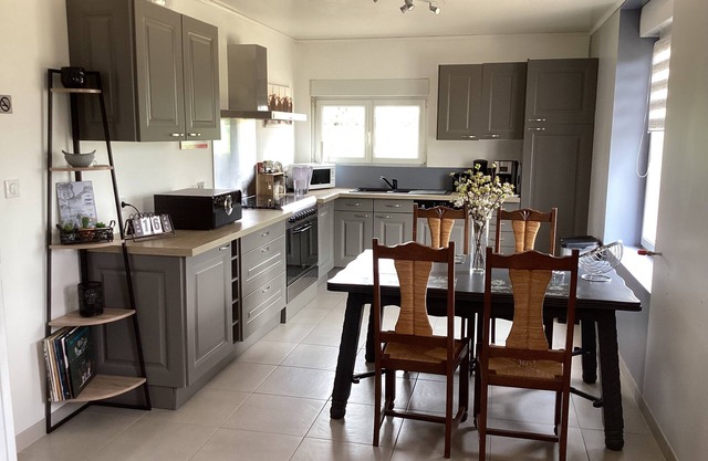 Gîte between land and sea.