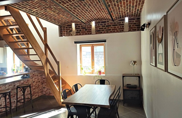 Gîte "La Petite Cour" in the Heart of a Renovated Farm, Near the forest