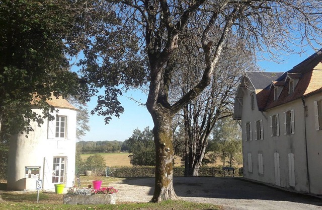 Gîte with terrace in Sauzé-Vaussais