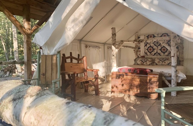 Glamping at Joe's Hideaway at French Woods Farm