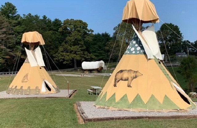 Glamping Back in Time