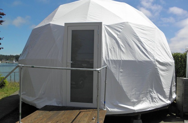 Glamping Dome with a view