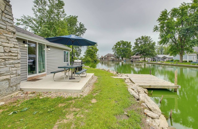 Grand Lake Cabin w/Private Dock in St Marys!