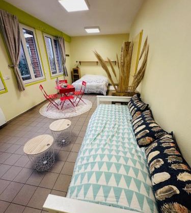 Grande chambre spacieuse privée