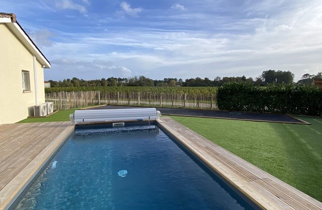 Grande Villa Climatisée Avec Piscine au Coeur des Vignes du Pessac-léognan