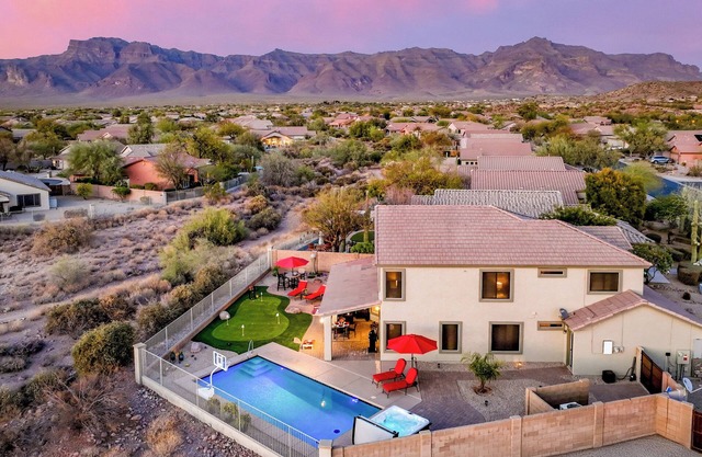 Grateful Getaway | Outdoor Oasis, Heated Pool, Putting Green, Incredible Views