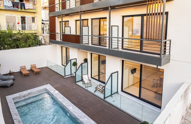 Grec Suites Dafni, Athens by GrecCollection Studio with Balcony