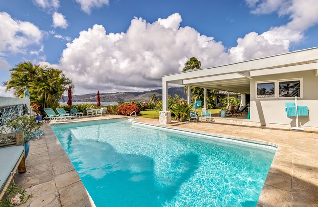 Hale Ola: Luxe Home w/Heated Pool, AC & Ocean Views