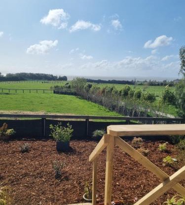 Harbour and rural views