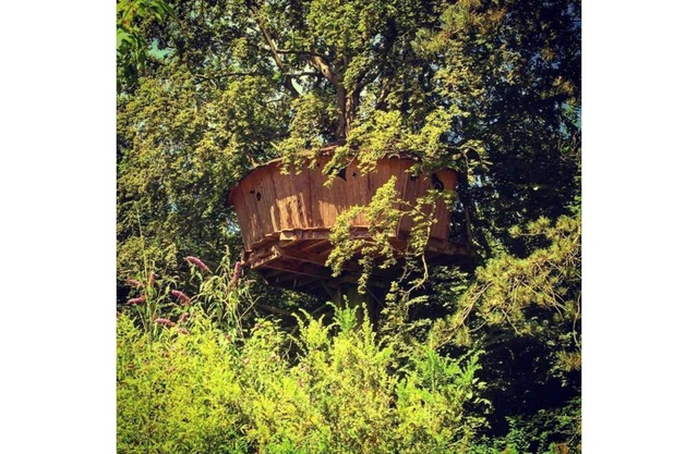 Haut-Perchée cabin at 16m