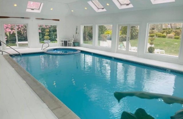 Heated Indoor Pool and Spa - Golf Course View