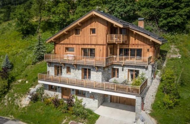 Hermine Luxury Chalet Meribel Center Sauna Jacuzzi