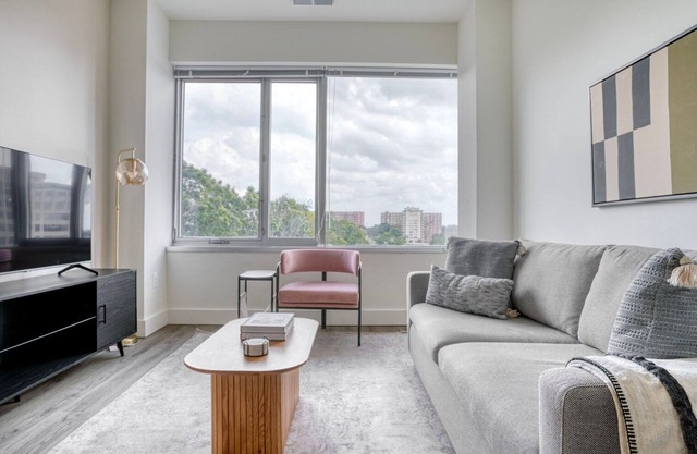 Hip Alexandria West 1BR w/Gym & W/D, nr Metro, by Blueground