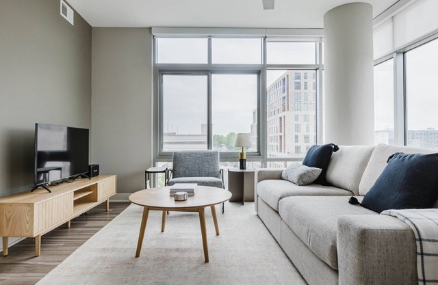 Hip Bethesda 2BR w/Roof Pool & Coffee Lounge, nr Metro, by Blueground
