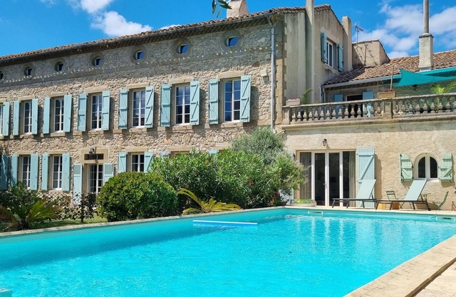 Historic maison de maître 2 bedroom apt with AC in Barbaira close to Carcassonne