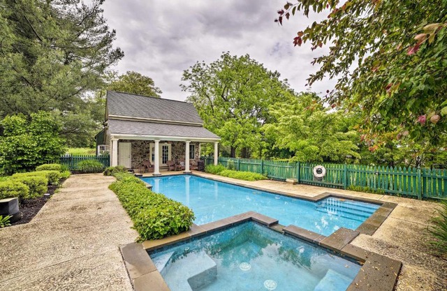Historic Virginia Wine Country Villa with Pool, Yard