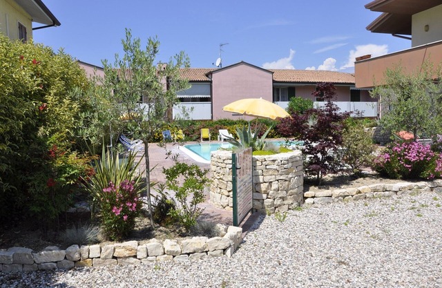 Holiday apartment with balcony and swimming pool