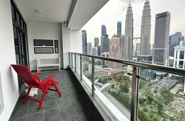 Home away from home! Amazing 3 bedroom condo near KLCC with the best view.