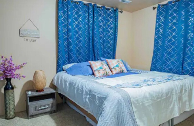 Home: Sleeps 4, Bedroom, Living, Bath, Office, Patio