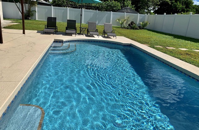 Home with private heated pool