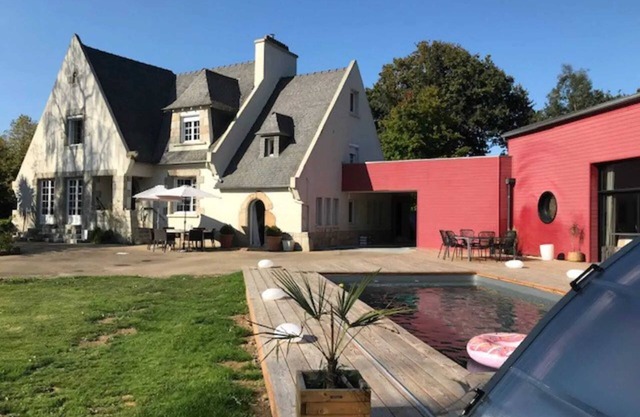 Homerez - Chic Villa in Plouigneau with Private Pool