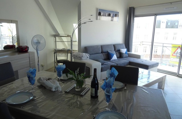 Homerez - Cosy Apartment in Berck with Sea View (72m²) + Balcony