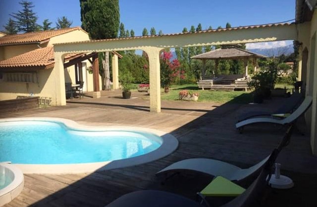 Homerez - Villa for 2 ppl. with swimming-pool, garden and terrace at Alixan