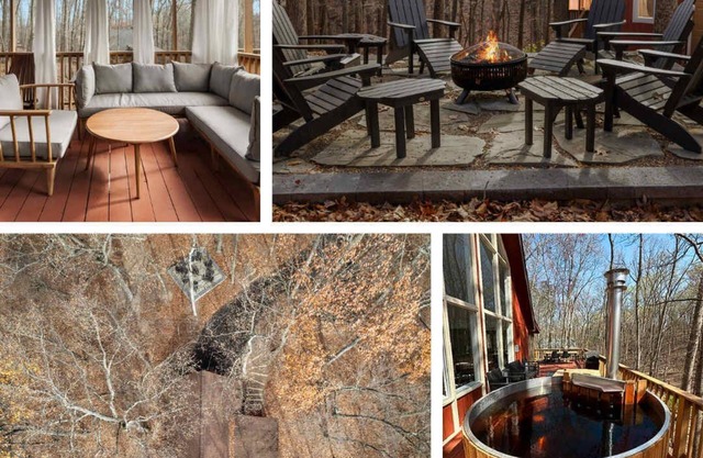Hot Tub, Fireplace, Fire Pit, WiFi & Pool Access