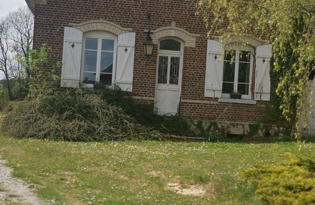 House with castle view