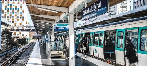 House 1 room, 20 min from Paris by metro, free parking