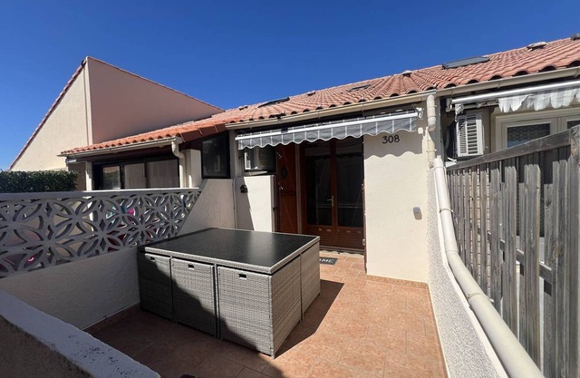House 4 Pers, AC, Parking, Port Leucate