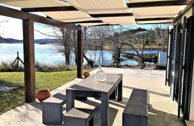 House at the Montargil Dam - Near the water