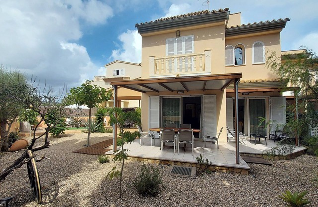 House Cala Bona close to the beach with terrace and BBQ