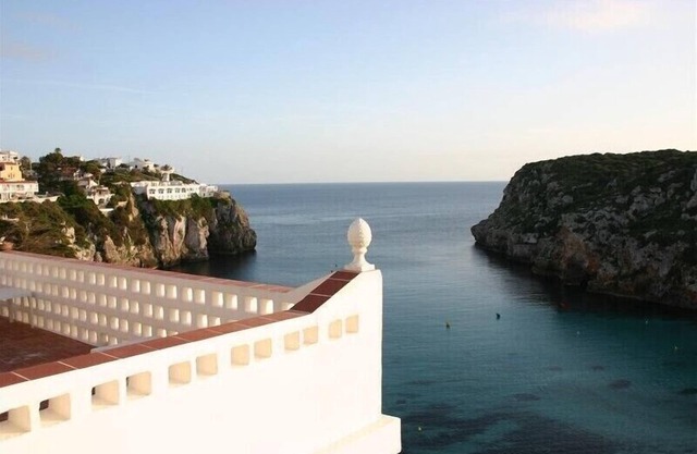 House cliff with terrace in Menorca